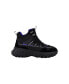 Фото #2 товара Men's Mixed Media Hi Top Lightweight Sole Trekking Sneakers