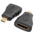 Фото #2 товара EUROCONNEX 0789 M/F HDMI To Micro hdmi adapter