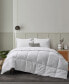 Cotton Fabric Lightweight Goose Feather Down Comforter, Full/Queen