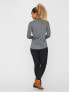 Женский свитер "Уютный" Vero Moda VMNELLIE Relaxed Fit 10220902 Medium Gray Melange XS - фото #5