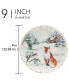 Фото #3 товара Winter's Frost Dessert Plates, Set of 4