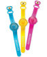 ფოტო #8 პროდუქტის Women's Swiss Medusa Pop Yellow Silicone Strap Watch 39mm