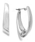 ფოტო #1 პროდუქტის 14k Gold Earrings, Visor Earrings