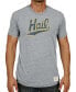 Фото #5 товара Men's Heather Gray Michigan Wolverines Vintage-Inspired Hail Tri-Blend T-shirt