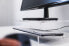 Bakker Q-riser 100 Monitor Stand - 25 kg - Transparent