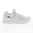 Фото #4 товара New Balance 574 ML574DI2 Mens Gray Suede Lace Up Lifestyle Sneakers Shoes