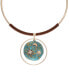 Women's Celestial Patina Pendant Wire Necklace