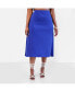 ფოტო #1 პროდუქტის Plus Size Tap In A Line Midi Skirt