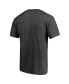 ფოტო #2 პროდუქტის Men's Heathered Charcoal Chicago Bears Primary Logo Team T-shirt