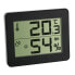 TFA Digital thermo-hygrometer - Black - Indoor hygrometer - Indoor thermometer - Hygrometer - Thermometer - Hygrometer - Thermometer - Plastic - 20 - 95%
