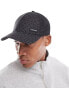 Фото #1 товара Calvin Klein logo monogram cap in black