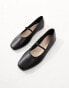 Truffle Collection soft ballet pumps in black