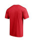 Фото #4 товара Men's Red Washington Nationals Hometown Logo T-shirt