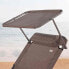 AKTIVE Folding Lounger With Sun Umbrella