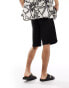 ONLY & SONS loose fit short in black