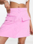 Фото #10 товара Y.A.S pocket detail mini skirt in pink