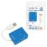 Фото #4 товара LogiLink USB 2.0 4-Port Hub - 480 Mbit/s - Blue - Windows 98SE/ME/200/XP/Vista/2003/7 - 106 mm - 158 mm - 25 mm