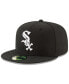 ფოტო #2 პროდუქტის Men's Black Chicago White Sox 2023 Jackie Robinson Day 59FIFTY Fitted Hat