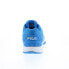 Фото #7 товара Fila Volley Zone 1PM00595-424 Mens Blue Canvas Lifestyle Sneakers Shoes 7