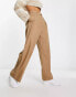 Фото #2 товара Weekday Hazel tailored trousers in dark beige