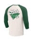 Фото #3 товара Men's Kelly Green/White New York Jets Raglan 3/4 Sleeve T-Shirt