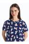 Фото #3 товара Пижама LCW Young Bicycle Print Nightdress