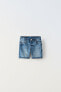 Фото #3 товара Классические джинсовые шорты ZARA