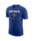 Фото #2 товара Men's Navy Denver Nuggets Just Do It T-shirt