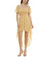 Фото #1 товара Платье женское As U Wish с цветочным принтомную numberOfRowsInSection: Smocked High-Low