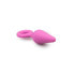 Фото #2 товара Pink Buttplugs With Pull Ring - Small