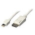 Фото #3 товара Lindy Mini DP to DP cable - white 5m - 5 m - DisplayPort - White - Nickel - 10.8 Gbit/s - Male/Female