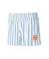 Women's White New York Mets Reel Pinstripe Sleep Shorts