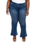 Фото #1 товара Plus Size 32" Better Butter Super High Rise Flare Jean