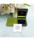 Фото #2 товара LuvMyJewelry cushion Cut Emerald Gemstone, Natural Diamond 14K White Gold Birthstone Necklace