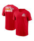 Фото #3 товара Men's Red Kansas City Chiefs Blitz Essential T-shirt