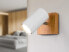 Фото #2 товара LED Wandspot mit Holz, dimmbar, Weiß