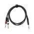 Фото #1 товара MUSIC STORE Insert Cable Jack 2m 2x Mono Jack To Stereo Jack