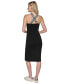 Фото #2 товара Women's Logo-Strap Tank Dress