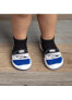 Baby Boy First Walk Sock Shoes Pirate - Canvas Blue