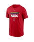 Фото #4 товара Men's Red Los Angeles Angels Always Halos Local Team T-shirt