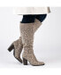 Фото #11 товара Cапоги высокие JOURNEE Collection женские Kyllie Extra Wide Calf Boots