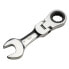 Фото #2 товара JBM 12 mm stubby articulated combination spanner with ratchet joint