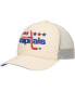 ფოტო #1 პროდუქტის Men's Cream Washington Capitals Foam Front Trucker Adjustable Hat