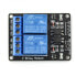 Relay 2 channel module with optoisolation - 10A/250VAC contacts - 5V coil