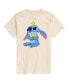 Men's Lilo and Stitch Short Sleeve T-shirts Beige, Khaki, Средний - фото #1