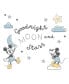 Фото #1 товара Disney Baby Moonlight Mickey Mouse Blue/Black Wall Decals/Stickers