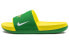 Фото #1 товара Nike College Offcourt "Oregon" 运动拖鞋 绿黄 俄勒冈 / Спортивные тапочки Nike College Offcourt "Oregon" DA4853-300