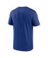 Фото #2 товара Men's Royal Los Angeles Dodgers 2023 Postseason Authentic Collection Dugout T-shirt