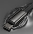 Фото #13 товара Kabel przewód USB-C - USB-C szybkie ładowanie 100W 2m - cały czarny