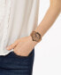 ფოტო #3 პროდუქტის Unisex Sandhill Brown Silicone Strap Watch 44mm